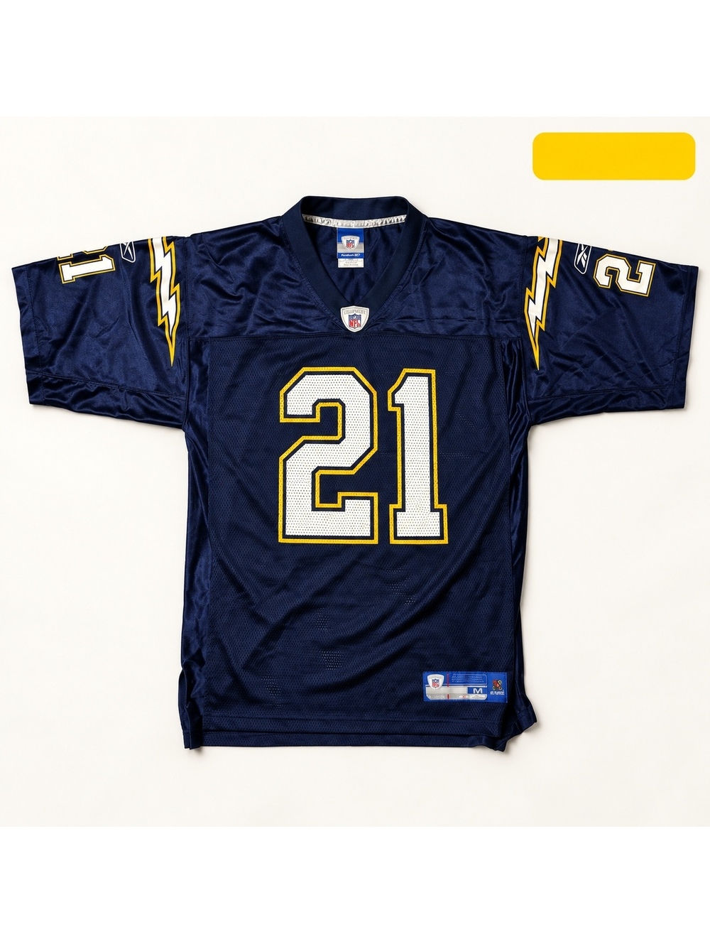 Reebok Chargers Tomlinson #21 Navy Jersey Size M